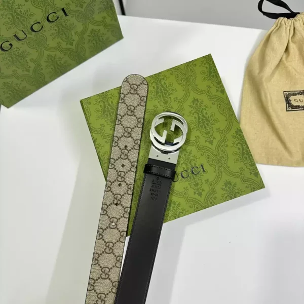 GUCCI SUPREME BELT WITH G BUCKLE – B0144 - Image 6