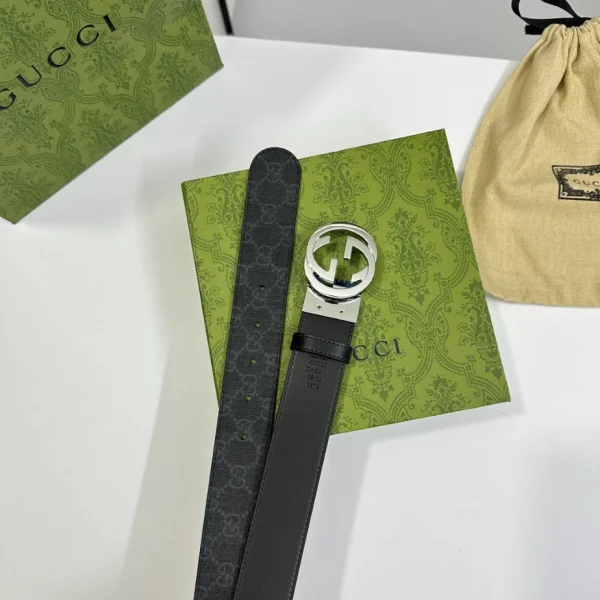 GUCCI SUPREME BELT WITH G BUCKLE – B0143 - Image 3