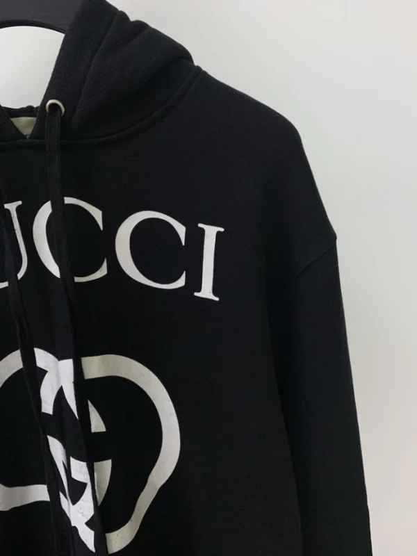 Gucci Classic Retro Interlocking Double GG Hoodie – GBH013 - Image 5