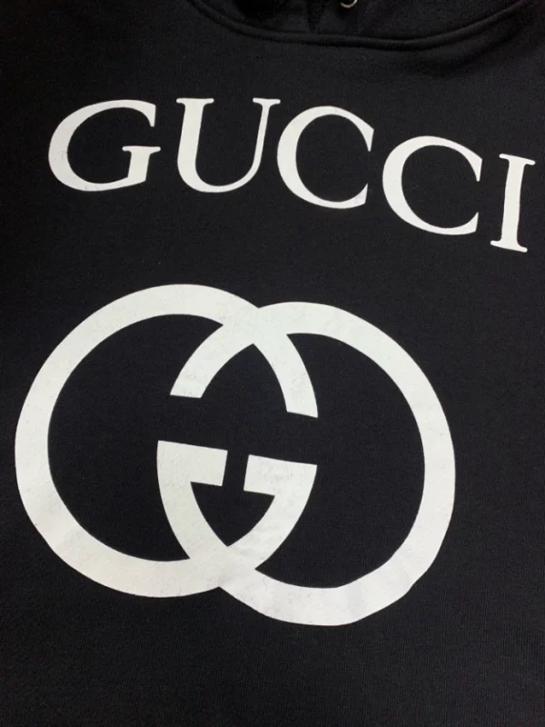 Gucci Classic Retro Interlocking Double GG Hoodie – GBH013 - Image 9