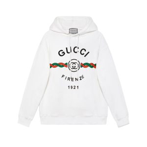 Gucci Cotton Jersey Hooded Sweatshirt – GBH007