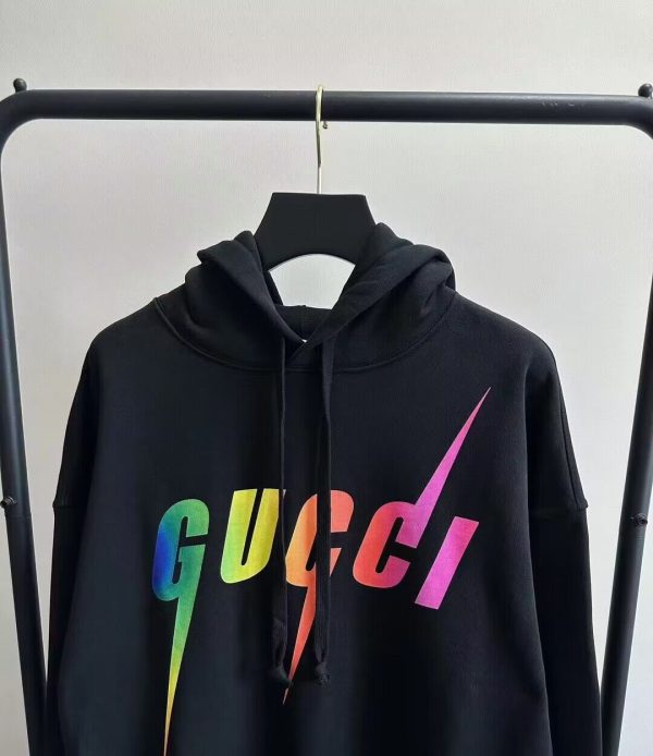 Gucci Cotton Jersey Hooded Sweatshirt – GBH011 - Image 3