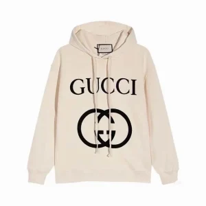 Gucci Classic Retro Interlocking Double GG Hoodie – GBH012
