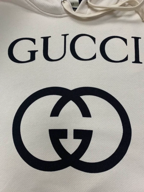 Gucci Classic Retro Interlocking Double GG Hoodie – GBH012 - Image 4