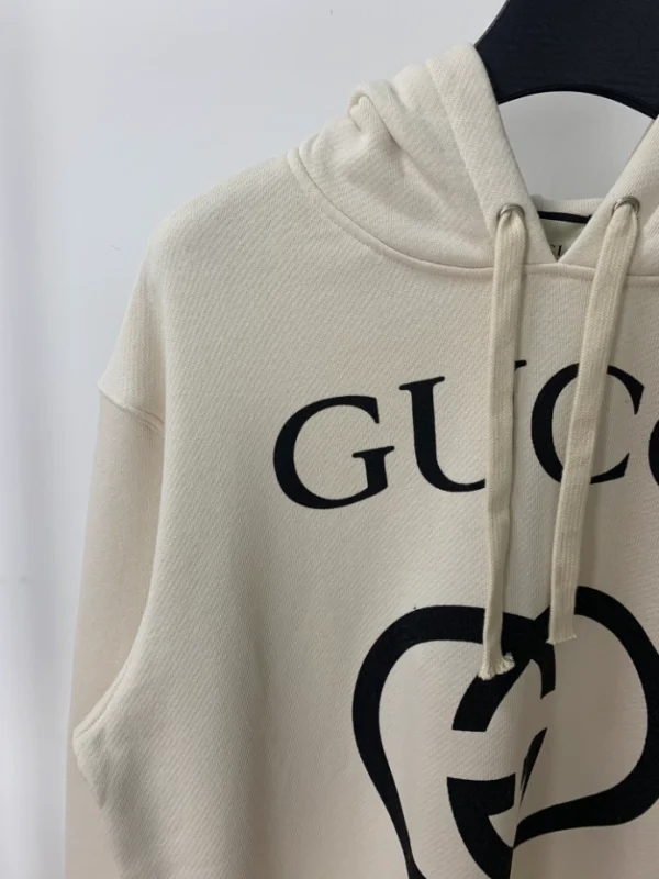 Gucci Classic Retro Interlocking Double GG Hoodie – GBH012 - Image 9