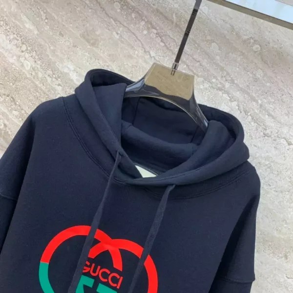 Gucci Cotton Jersey Printed Hooded Sweatshirt – GBH004 - Image 7