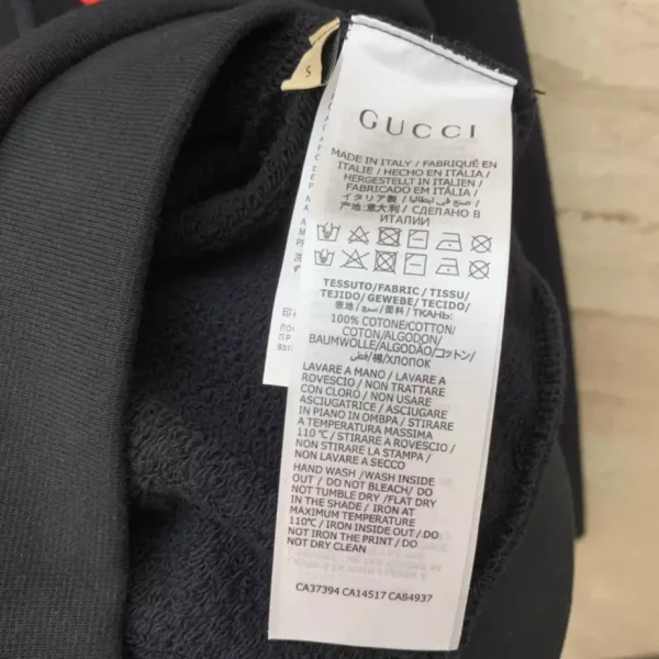 Gucci Cotton Jersey Printed Hooded Sweatshirt – GBH004 - Image 8