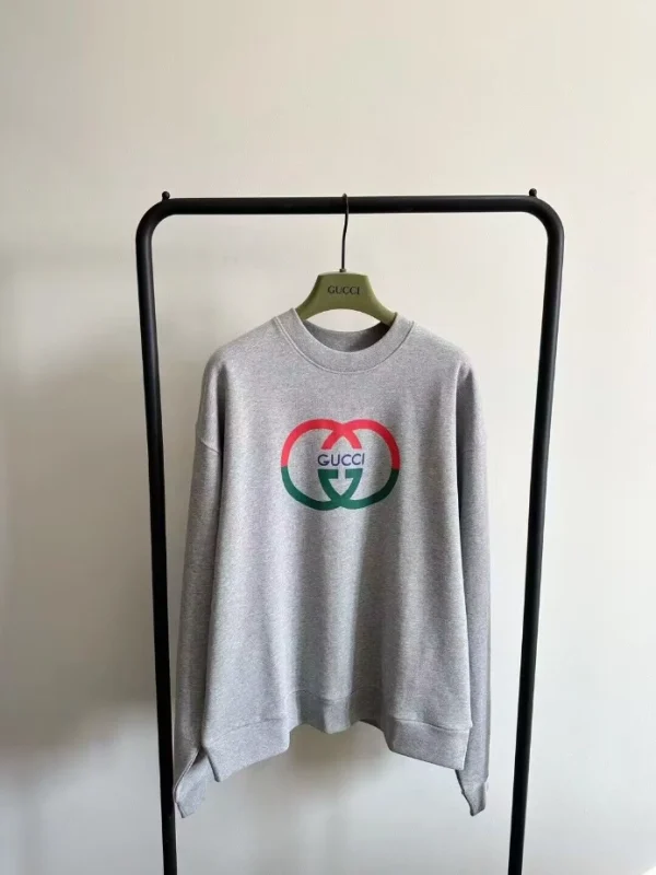 Gucci Cotton Jersey Printed Sweatshirt- GBH019 - Image 2