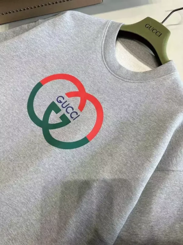 Gucci Cotton Jersey Printed Sweatshirt- GBH019 - Image 3