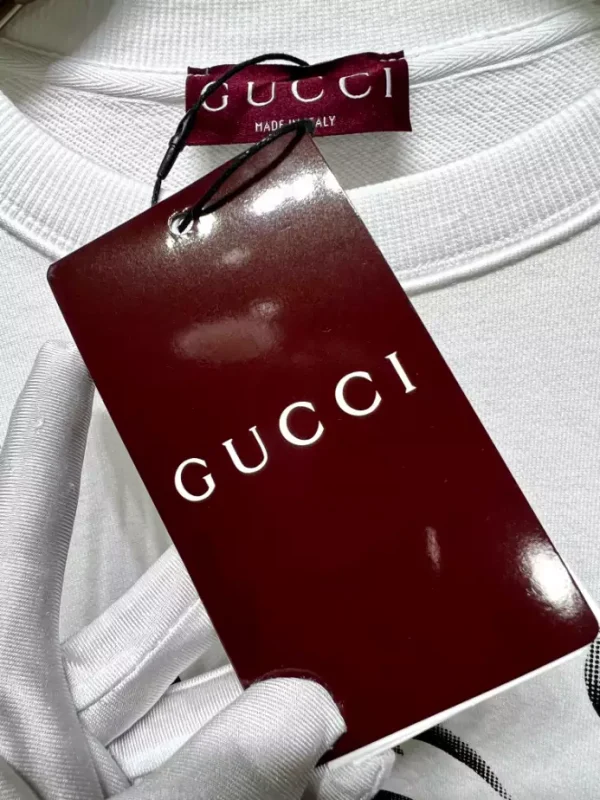 Gucci Cotton Jersey Printed Sweatshirt- GBH019 - Image 4