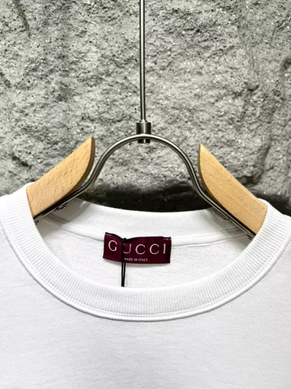 Gucci Cotton Jersey Printed Sweatshirt- GBH020 - Image 6