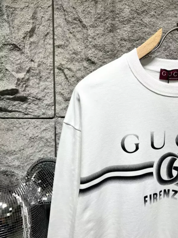 Gucci Cotton Jersey Printed Sweatshirt- GBH020 - Image 7