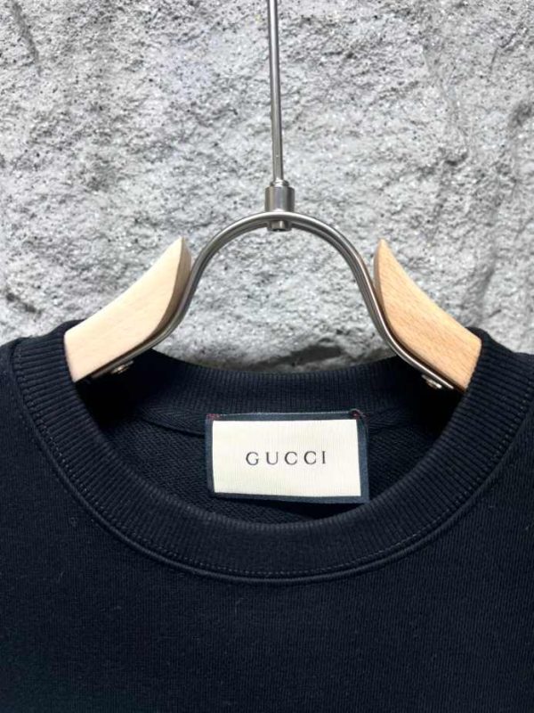 Gucci Cotton Jersey Printed Sweatshirt- GBH021 - Image 4