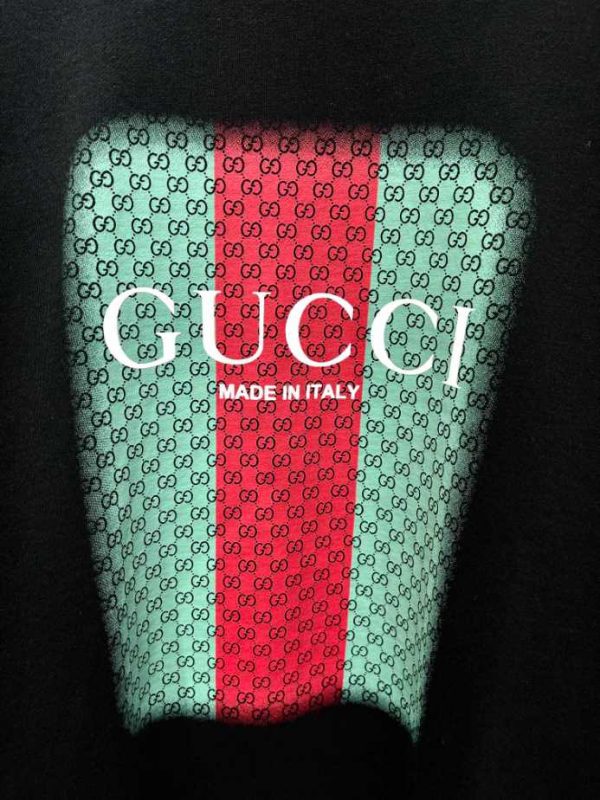 Gucci Cotton Jersey Printed Sweatshirt- GBH021 - Image 7