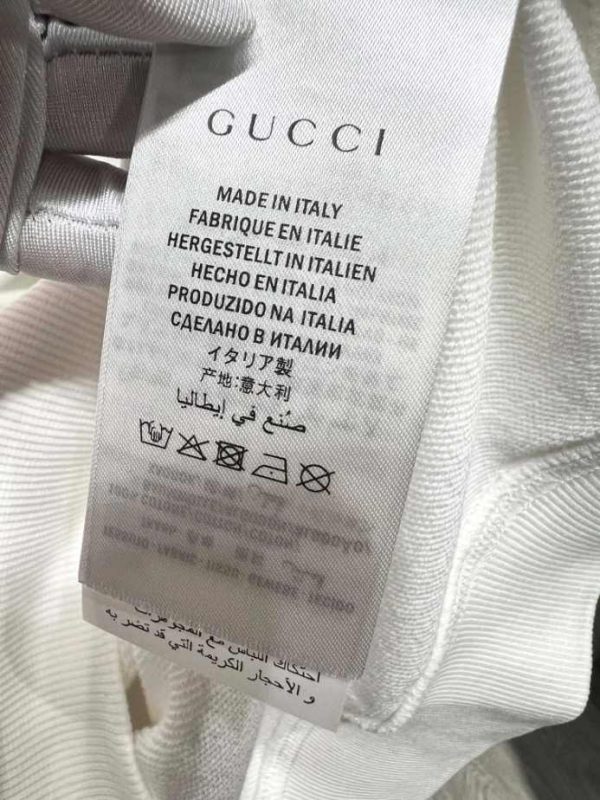 Gucci Cotton Jersey Printed Sweatshirt- GBH024 - Image 5
