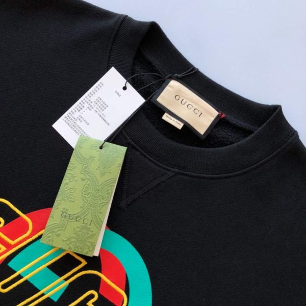 Gucci Cotton Jersey Printed Sweatshirt- GBH025 - Image 3