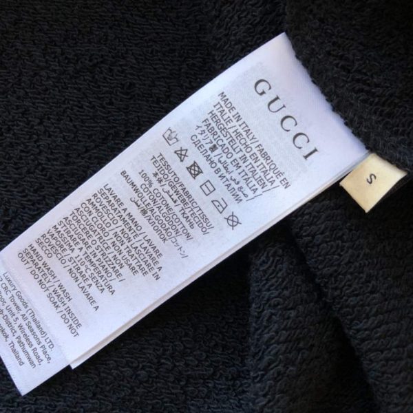 Gucci Cotton Jersey Printed Sweatshirt- GBH025 - Image 5