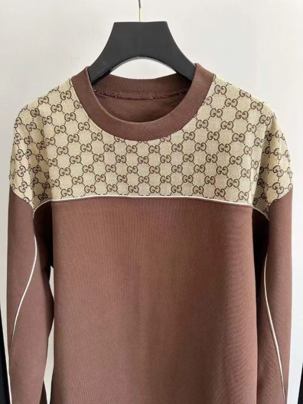 Gucci Cotton Jersey Sweatshirt- GBH027 - Image 2