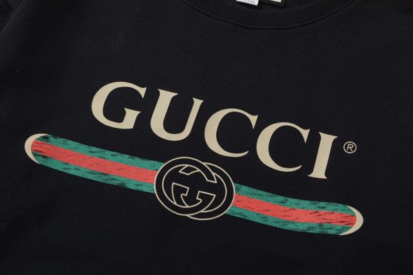 Gucci Cotton Jersey Sweatshirt- GBH028 - Image 3