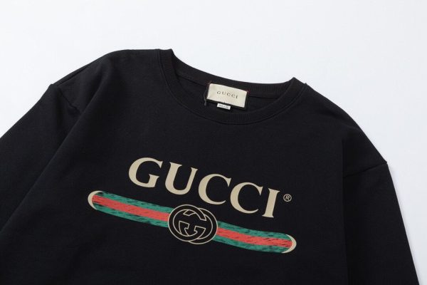 Gucci Cotton Jersey Sweatshirt- GBH028 - Image 4