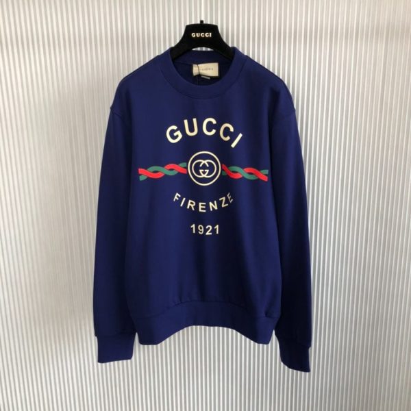 Gucci Cotton Jersey Sweatshirt- GBH031