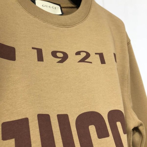 Gucci Cotton Jersey Sweatshirt- GBH033 - Image 3