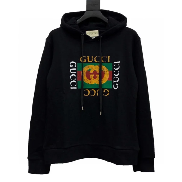 Gucci Logo Print Hoodie – GBH014
