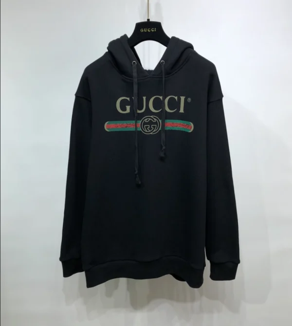 Gucci Logo Print Hoodie – GBH015