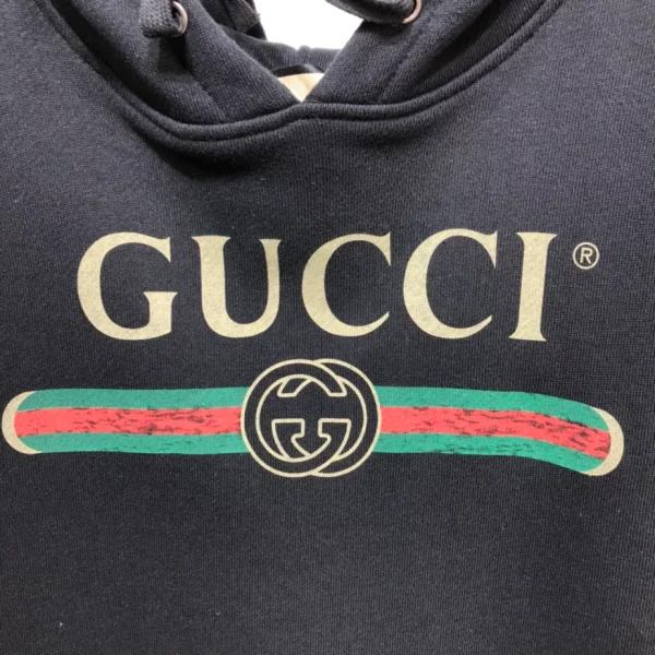 Gucci Logo Print Hoodie – GBH015 - Image 5