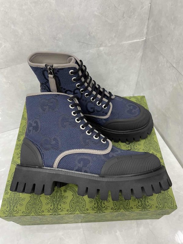 Gucci Men’s Lace-up Boot – GC237 - Image 2