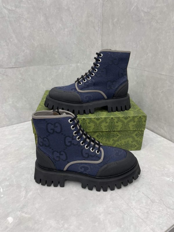 Gucci Men’s Lace-up Boot – GC237 - Image 6