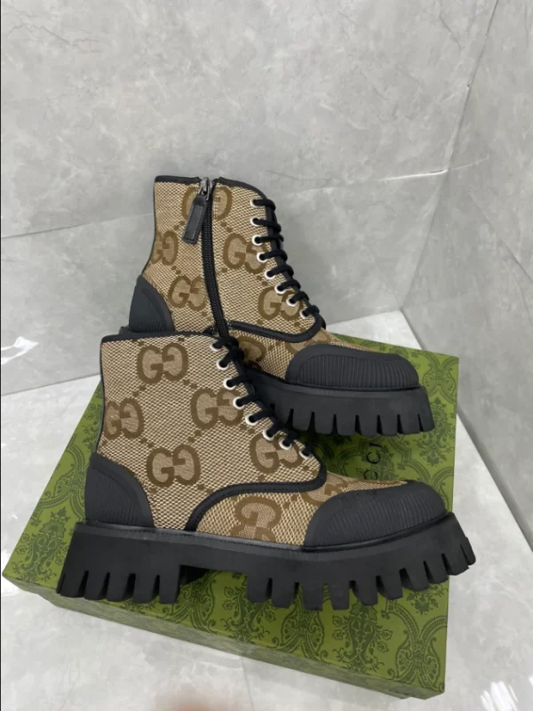 Gucci Men’s Lace-up Boot – GC238 - Image 8