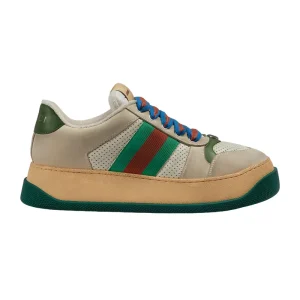 Gucci Men’s Screener Trainers With Web Sneakers – GC233