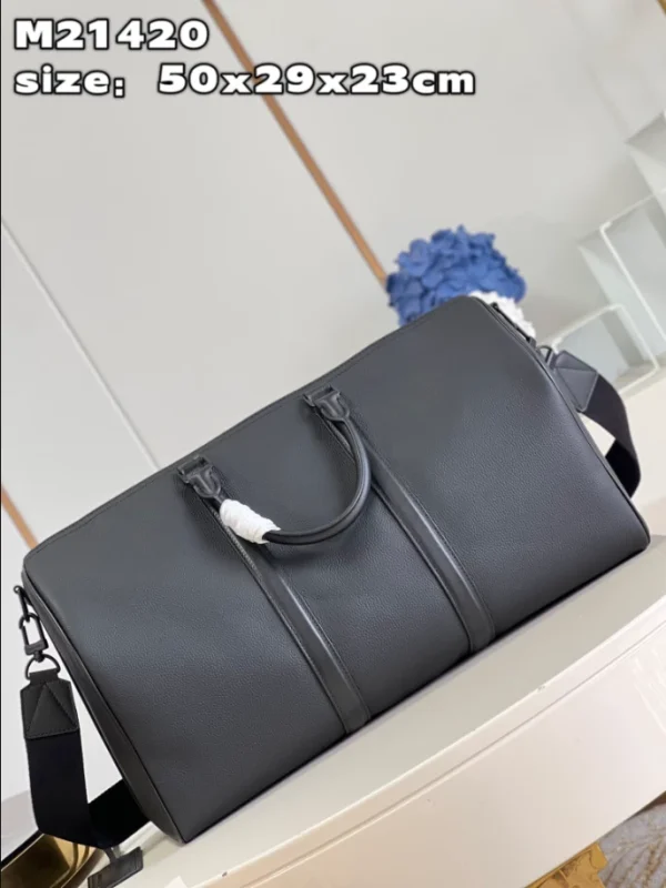 LOUIS VUITON KEEPALL BANDOULIÈRE 50 BAG LV AEROGRAM – WLM551 - Image 3