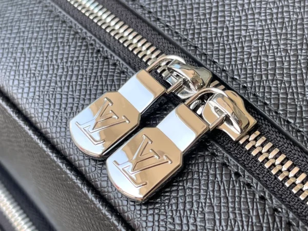LOUIS VUITTON ADRIAN BACKPACK IN BLACK – WLM520 - Image 7