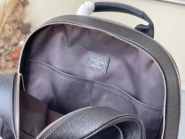 LOUIS VUITTON ADRIAN BACKPACK IN BLACK – WLM520 - Image 8