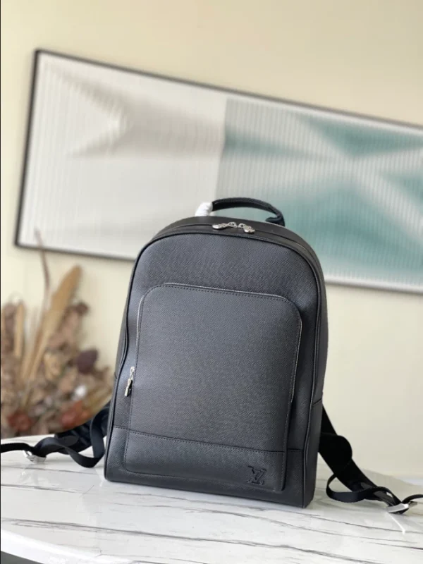 LOUIS VUITTON ADRIAN BACKPACK IN BLACK – WLM520 - Image 2