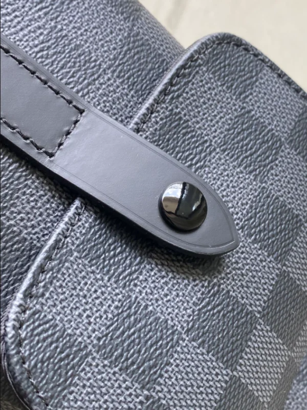 LOUIS VUITTON CHRISTOPHER PM BACKPACK DAMIER GRAPHITE CANVAS – WLM528 - Image 10