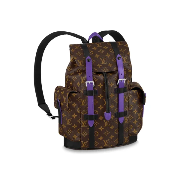 LOUIS VUITTON CHRISTOPHER PM BACKPACK MONOGRAM MACASSAR CANVAS – WLM529
