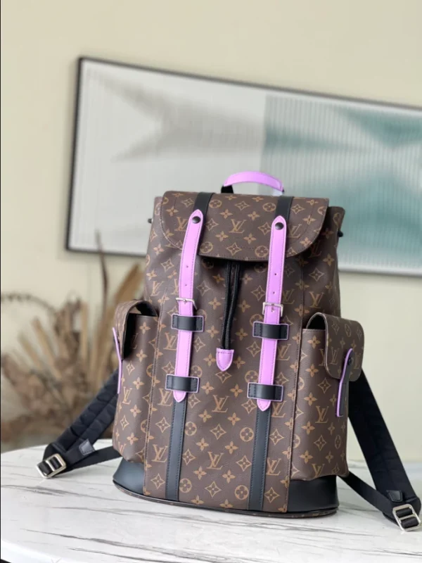 LOUIS VUITTON CHRISTOPHER PM BACKPACK MONOGRAM MACASSAR CANVAS – WLM529 - Image 2