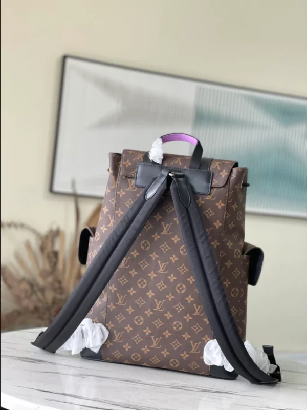 LOUIS VUITTON CHRISTOPHER PM BACKPACK MONOGRAM MACASSAR CANVAS – WLM529 - Image 3