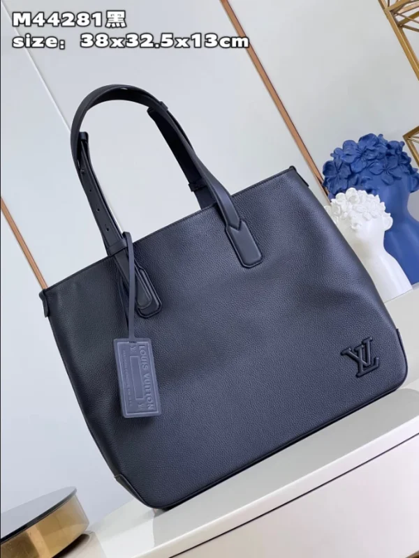 LOUIS VUITTON FASTLINE TOTE COWHIDE LEATHER IN BLACK – WLM516 - Image 2