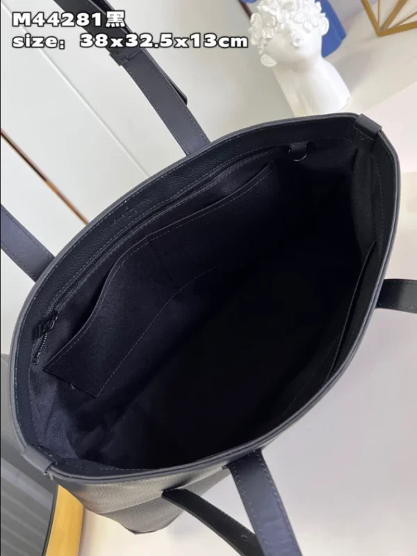 LOUIS VUITTON FASTLINE TOTE COWHIDE LEATHER IN BLACK – WLM516 - Image 9