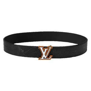LOUIS VUITTON IMPRINT 40MM REVERSIBLE BELT BLACK – B0118