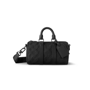 LOUIS VUITTON KEEPALL BANDOULIÈRE 25 BAG TAURILLON MONOGRAM – WLM555