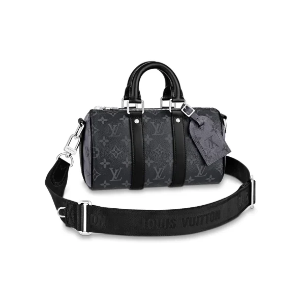 LOUIS VUITTON KEEPALL BANDOULIÈRE 25 MONOGRAM ECLIPSE CANVAS – WLM563