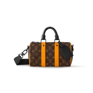 LOUIS VUITTON KEEPALL BANDOULIÈRE 25 MONOGRAM MACASSAR CANVAS – WLM558
