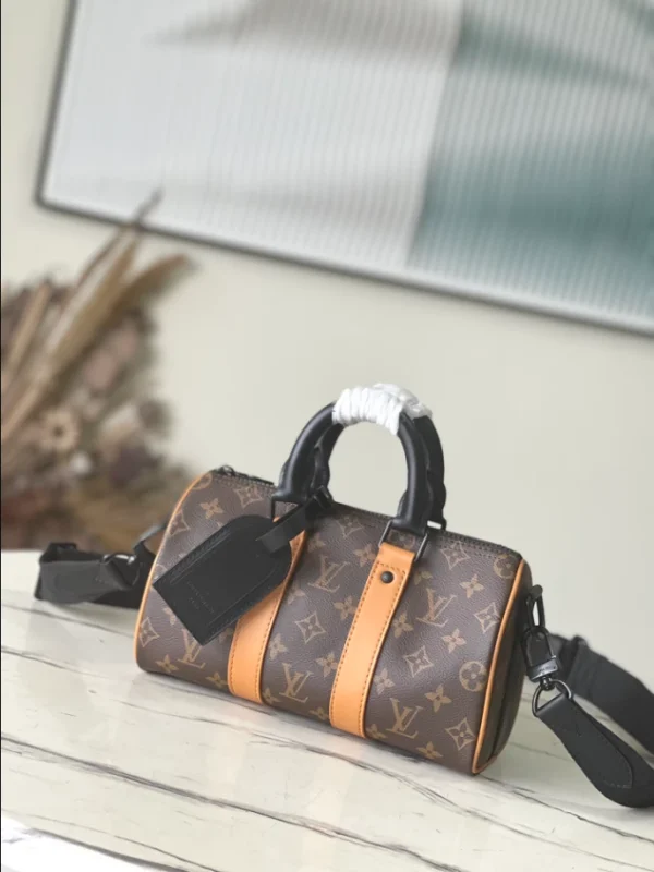 LOUIS VUITTON KEEPALL BANDOULIÈRE 25 MONOGRAM MACASSAR CANVAS – WLM558 - Image 3
