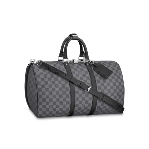 LOUIS VUITTON KEEPALL BANDOULIÈRE 45 DAMIER GRAPHITE CANVAS – WLM546