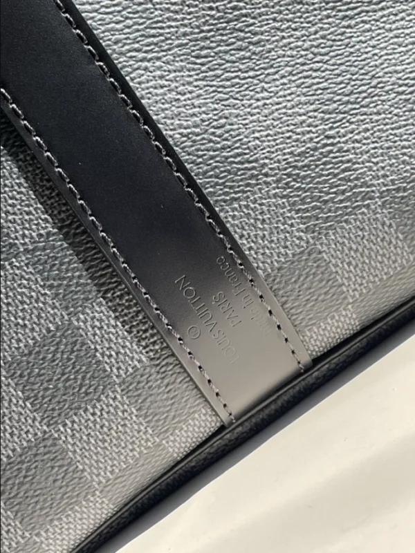 LOUIS VUITTON KEEPALL BANDOULIÈRE 45 DAMIER GRAPHITE CANVAS – WLM546 - Image 5